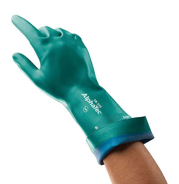 Ansell Alphatec Glove An58 335 - Green M - Customisable Nitrile