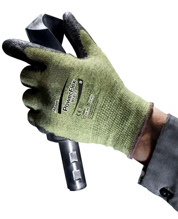 Ansell Activarmr Gloves An80 813 N - Green XL - Customisable Heat Resistant