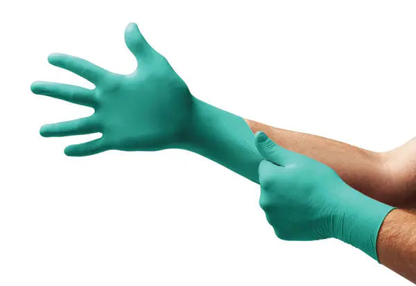 Ansell Touch N Tuff Glove An92 500 - Green - Customisable Latex