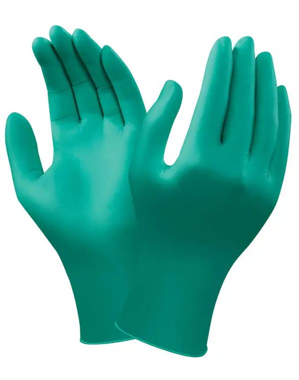 Ansell Touch N Tuff Glove Sz (L) An92 600 - Green - Customisable Latex