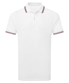 White/Burgundy