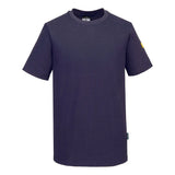 Portwest Anti-Static ESD T-Shirt S/S as20 - Navy - Customisable T-Shirts