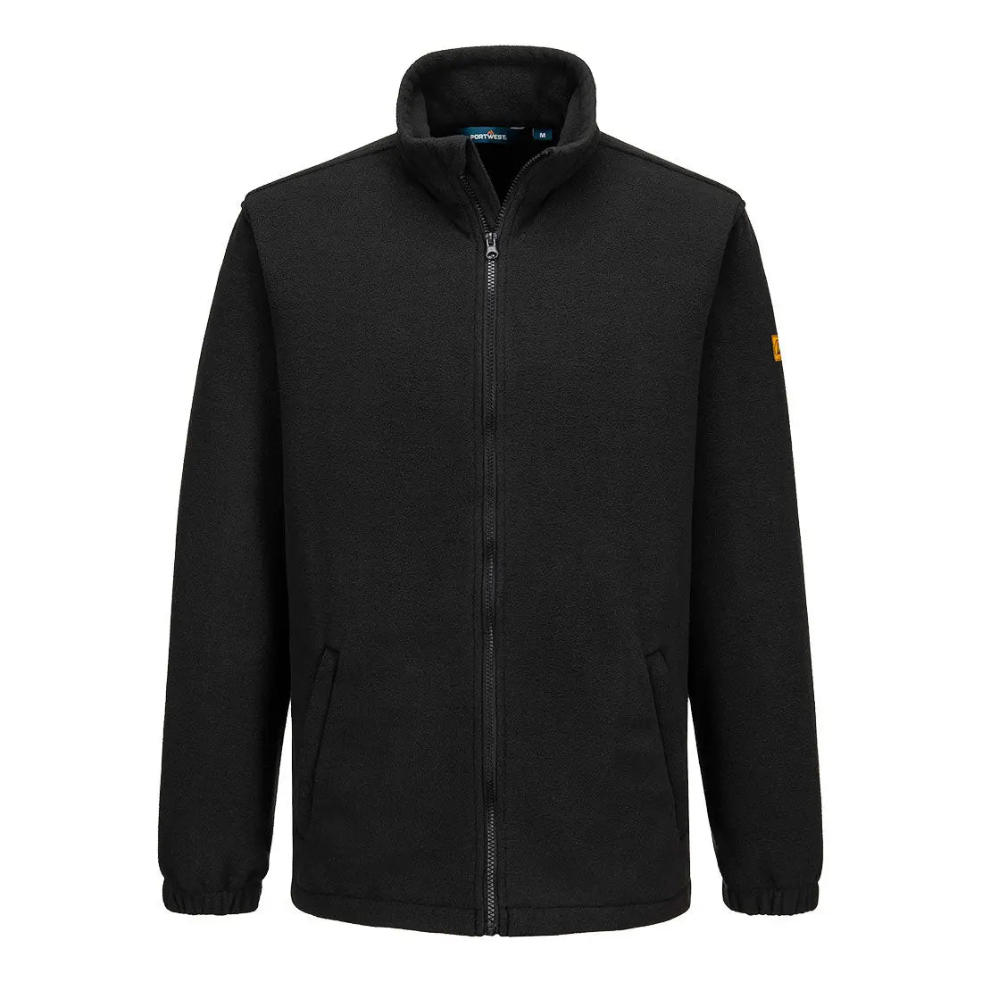 Portwest Anti-Static ESD Fleece - Black - Customisable