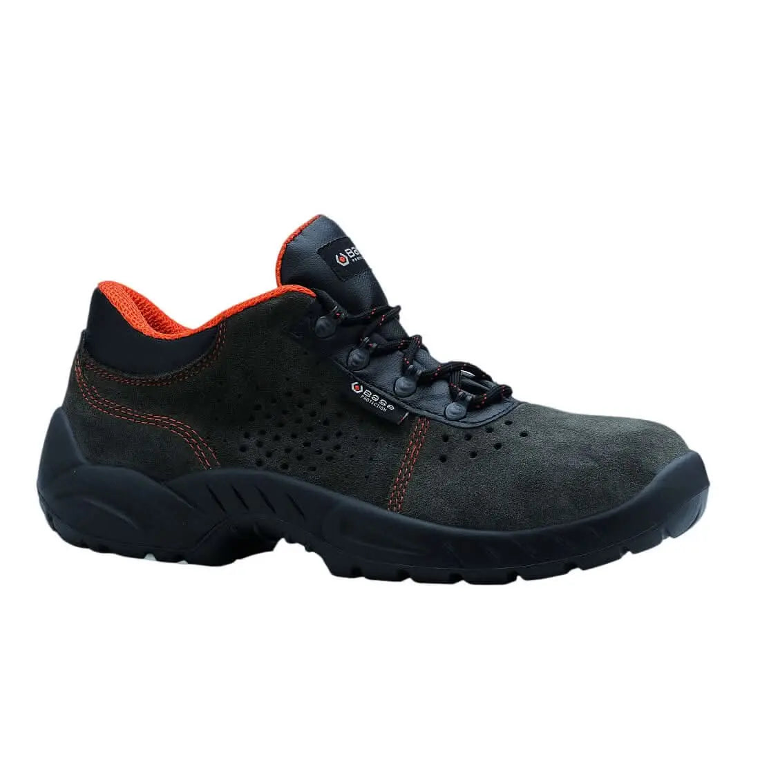 Portwest Opera S1P SRC - Grey Orange - Customisable Footwear