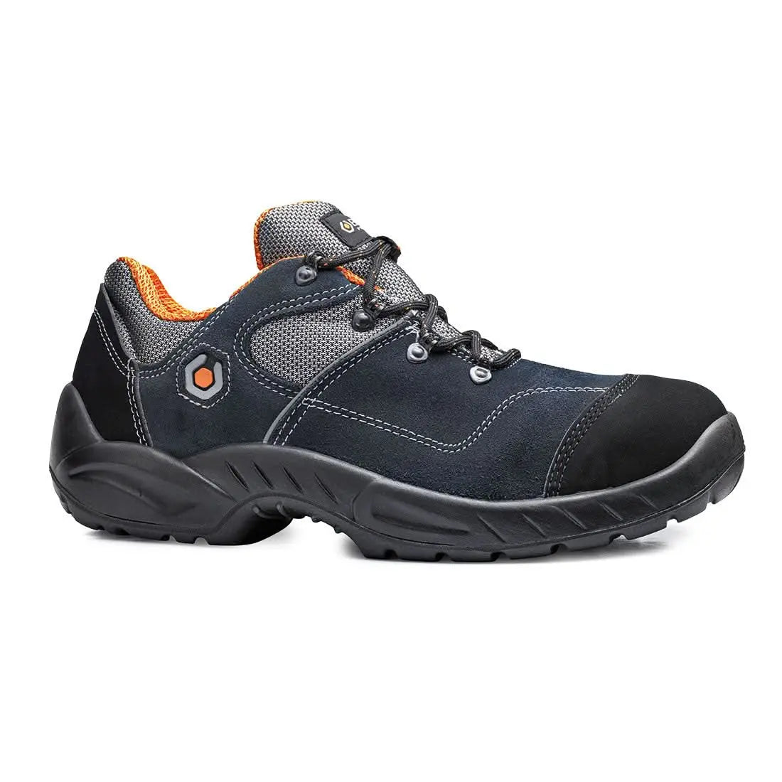 Portwest Garibaldi S1P SRC B0155 - Blue Orange - Customisable Shoes