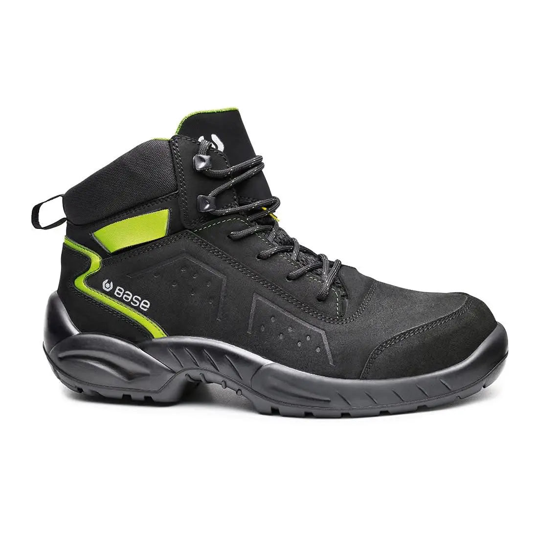 Portwest Chester Top Esd B0177E - Black Green Size 11 (UK) - Customisable Shoes
