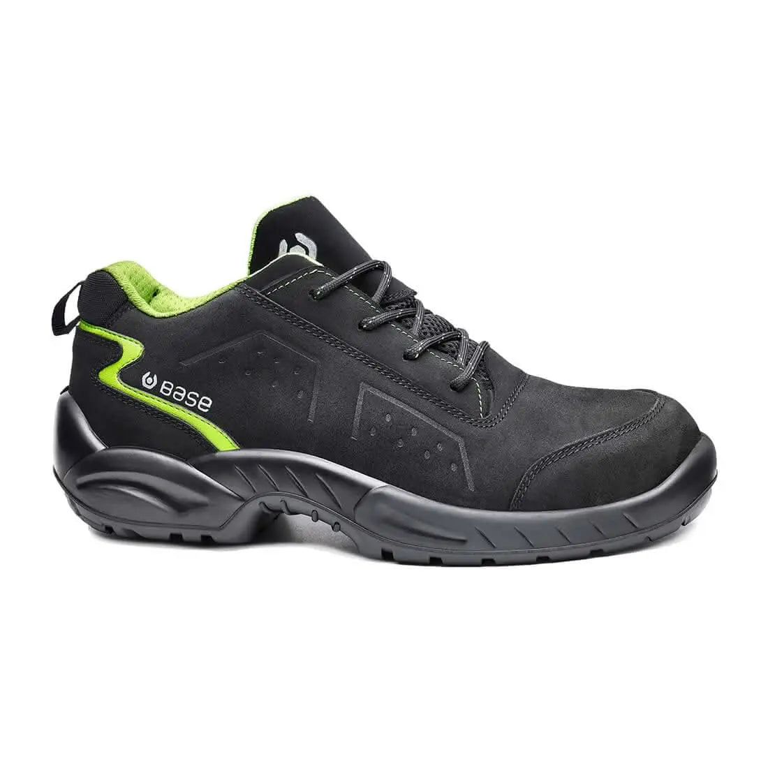 Portwest Chester S3L FO SR B0178 - Black Green - Customisable Shoes