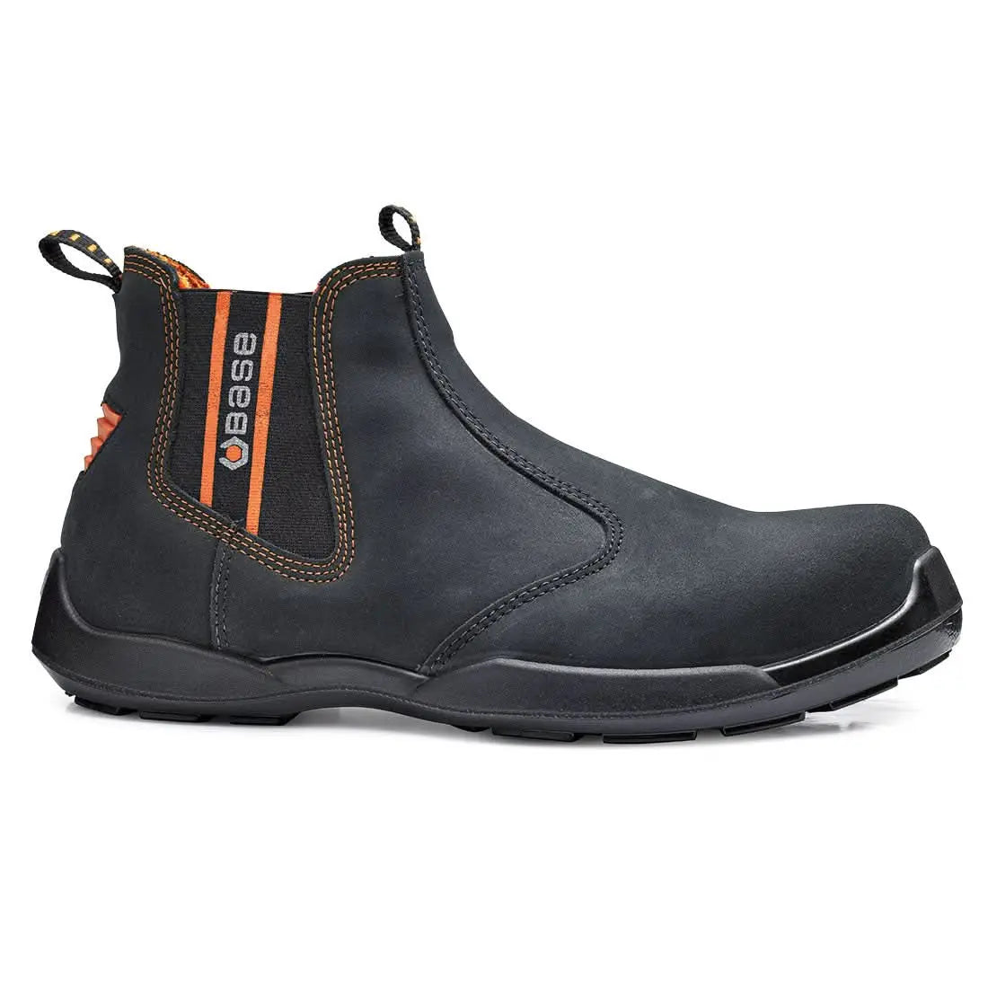 Portwest Dealer S1P SRC B0652 - Black Orange - Customisable Shoes