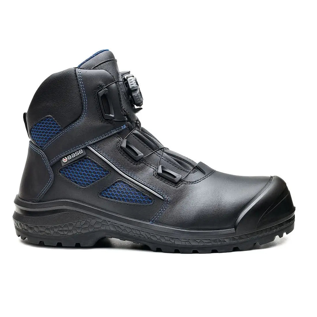 Portwest Be Fast Top S3 HRO CI HI SRC B0821 - Black Blue - Customisable Shoes