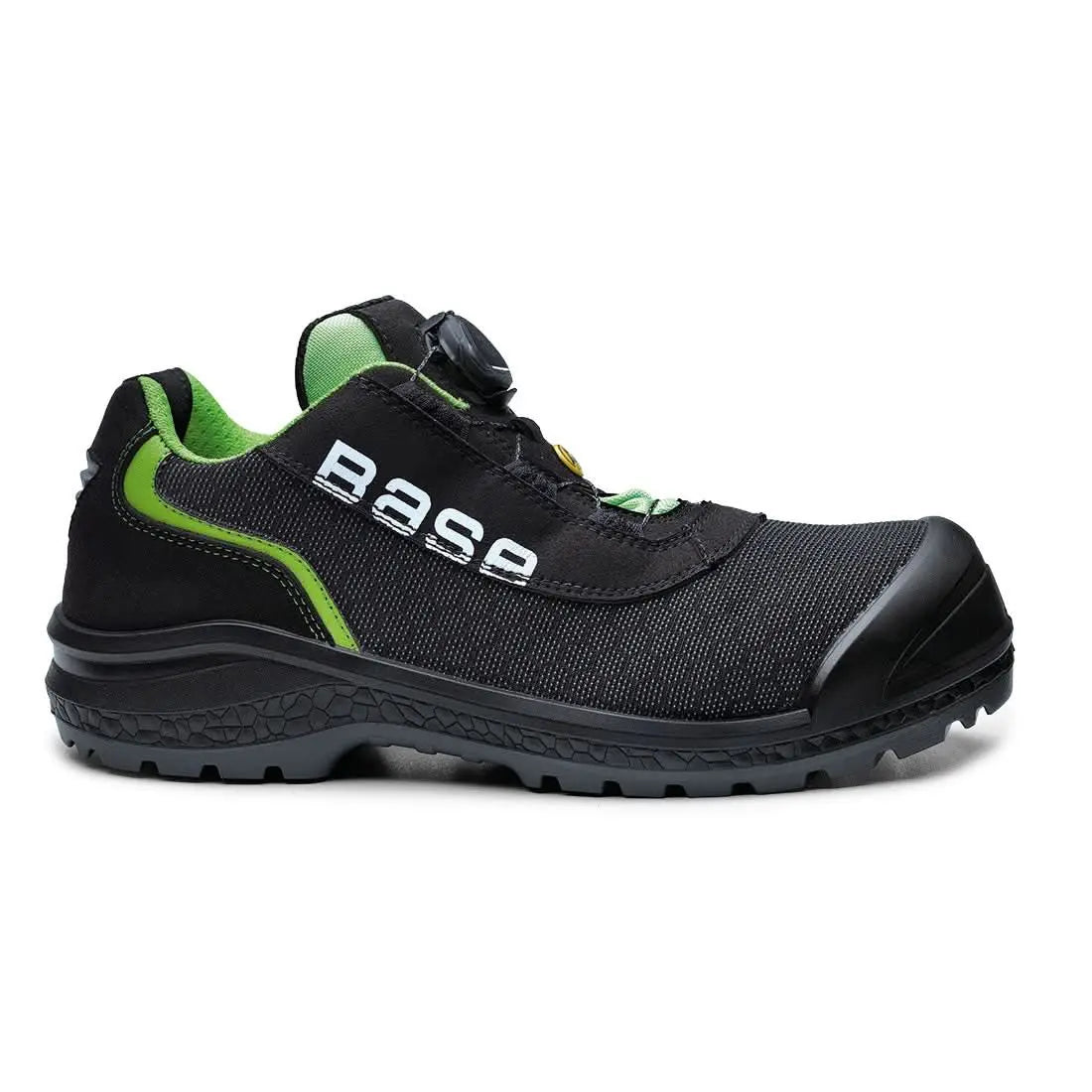 Portwest Be Ready S1P ESD SRC B0822 - Black Green - Customisable Shoes