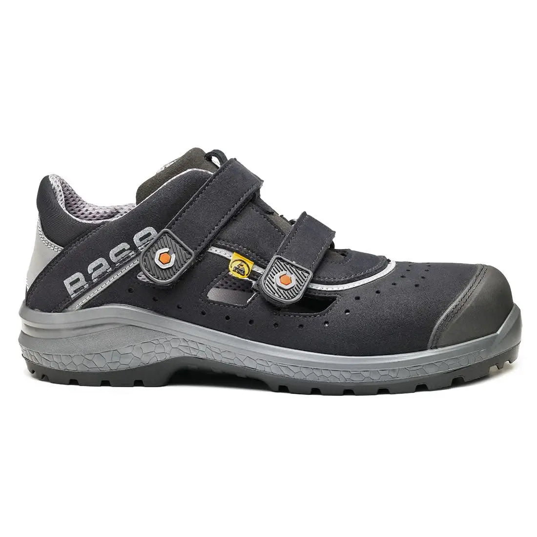 Portwest Be Fresh S1P ESD SRC B0871 - Black Grey - Customisable Shoes