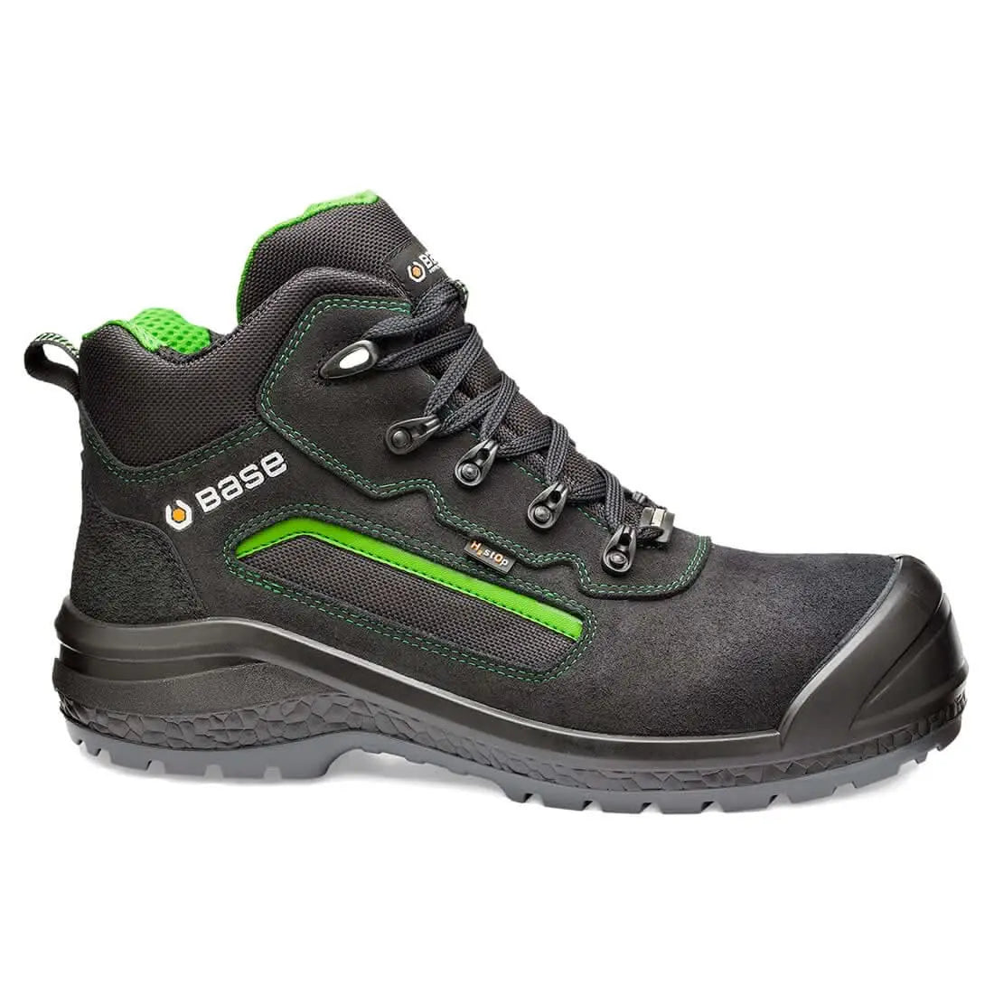 Portwest Be Powerful Top S3 WR CI SRC B0898 - Black Green - Customisable Shoes