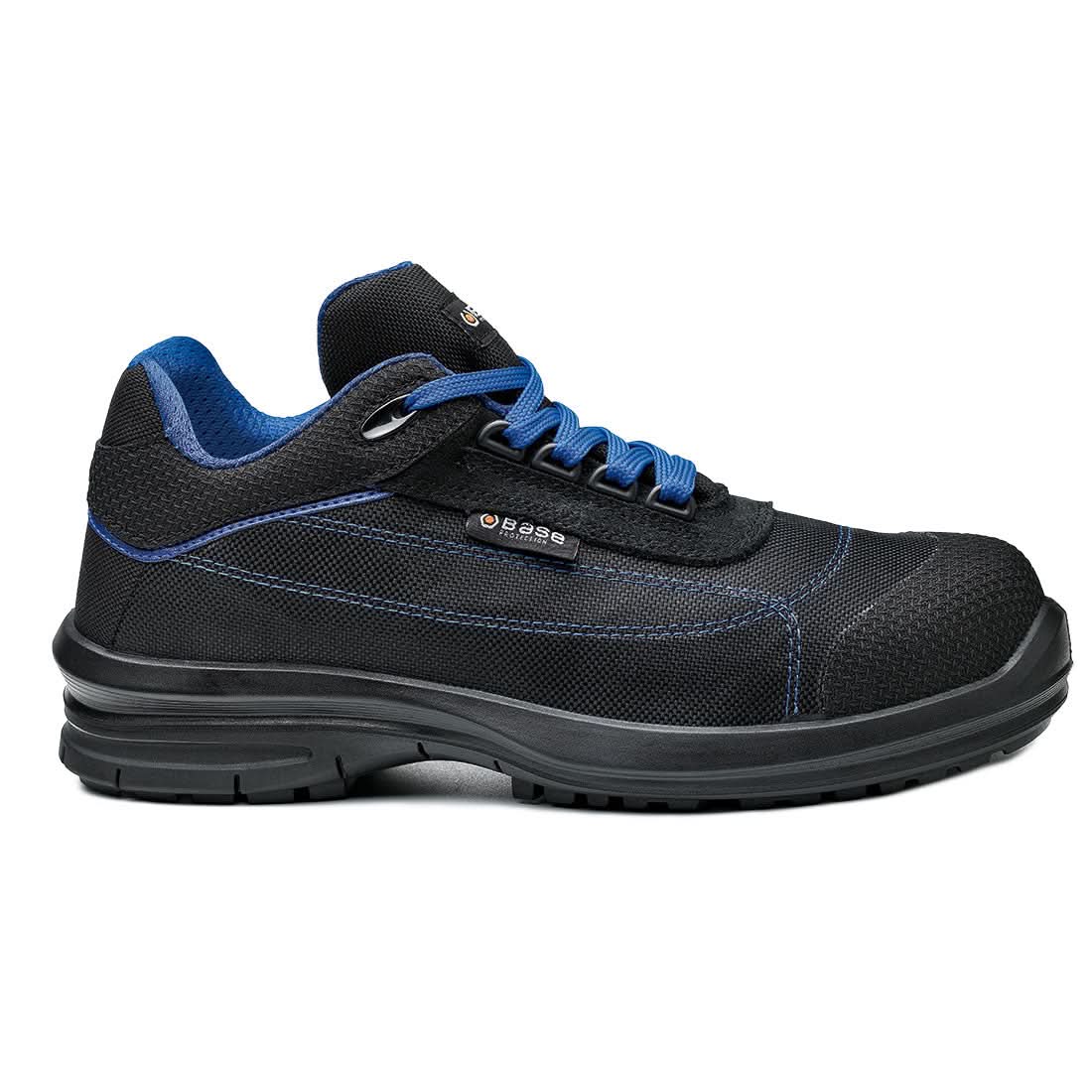 Portwest Pulsar S1P SRC B0952 - Black Blue - Customisable Shoes