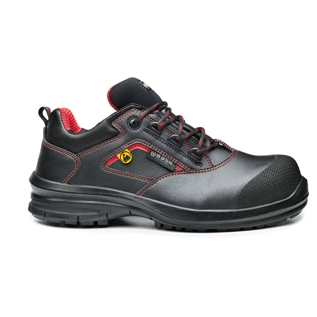 Portwest Matar S3 ESD SRC B0957 - Black Red - Customisable Shoes