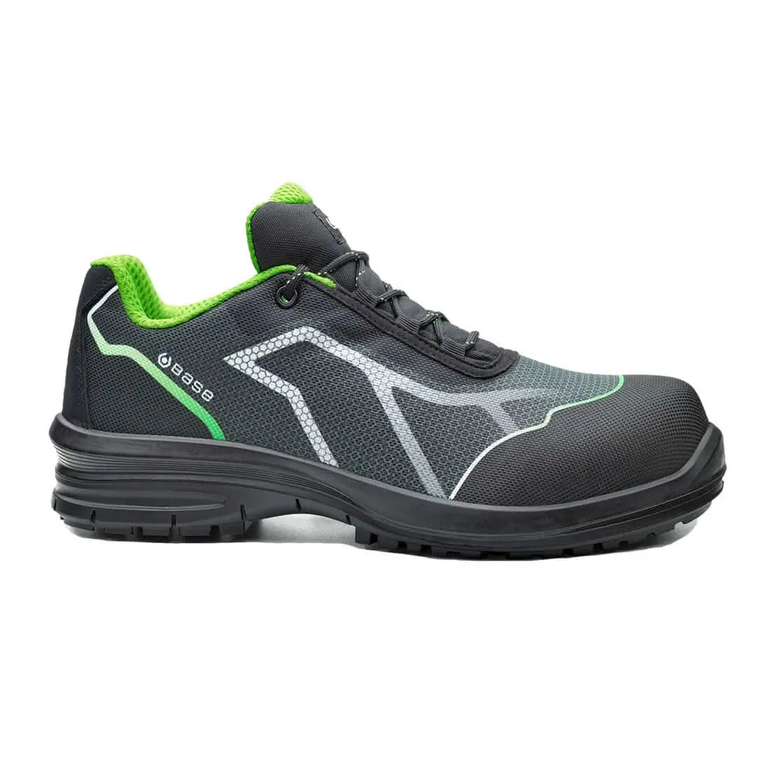 Portwest OREN S3 SRC - Black Green - Customisable Footwear