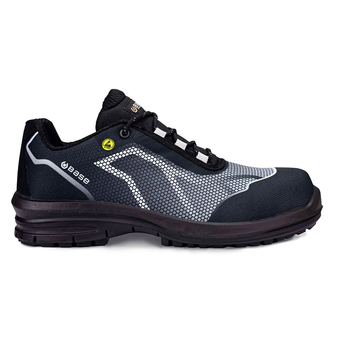 Portwest OREN S3 ESD SRC - Black Grey - Customisable Footwear