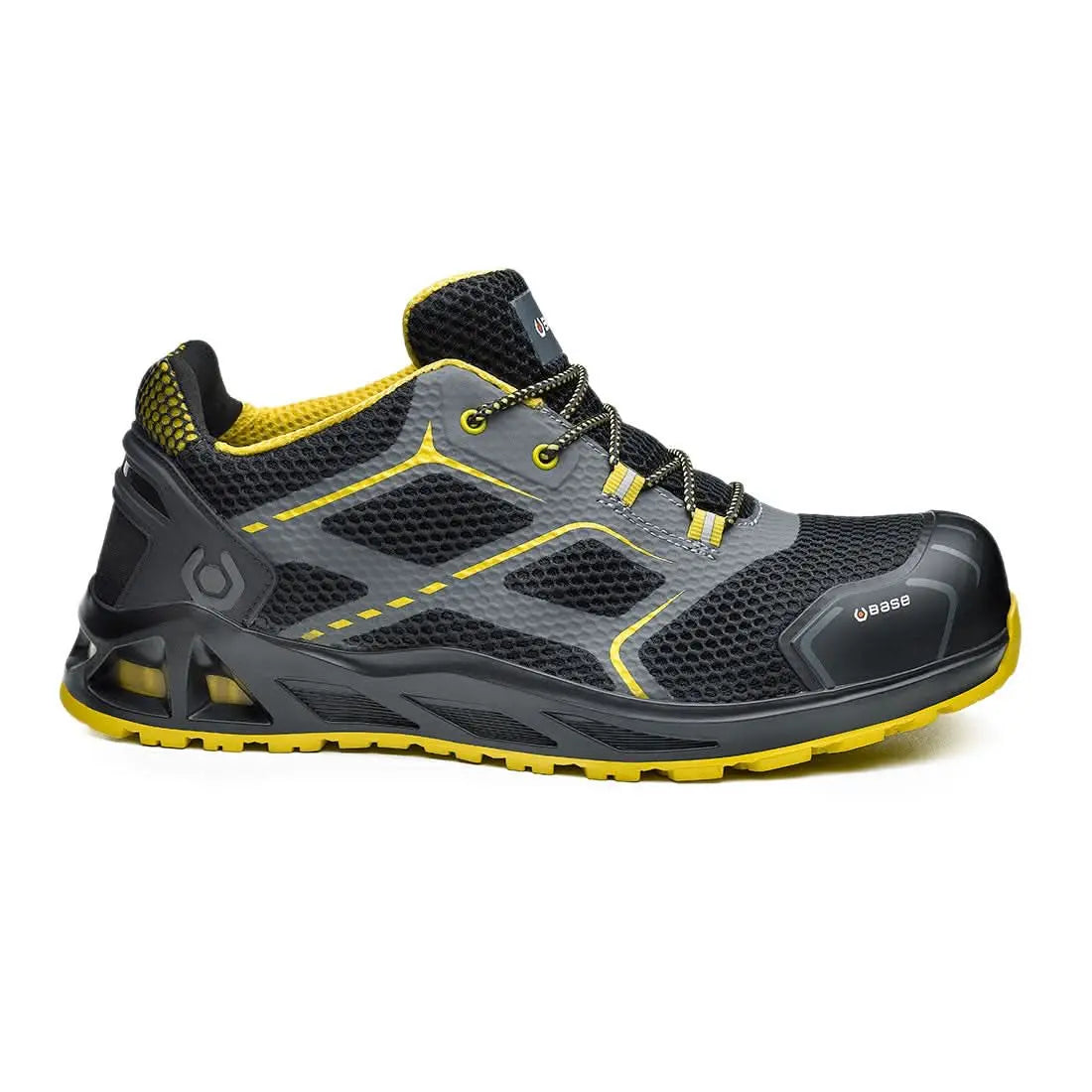 Portwest K StepK SpeedK MoveK Start S1P HRO SRC - Black Yellow - Customisable Footwear