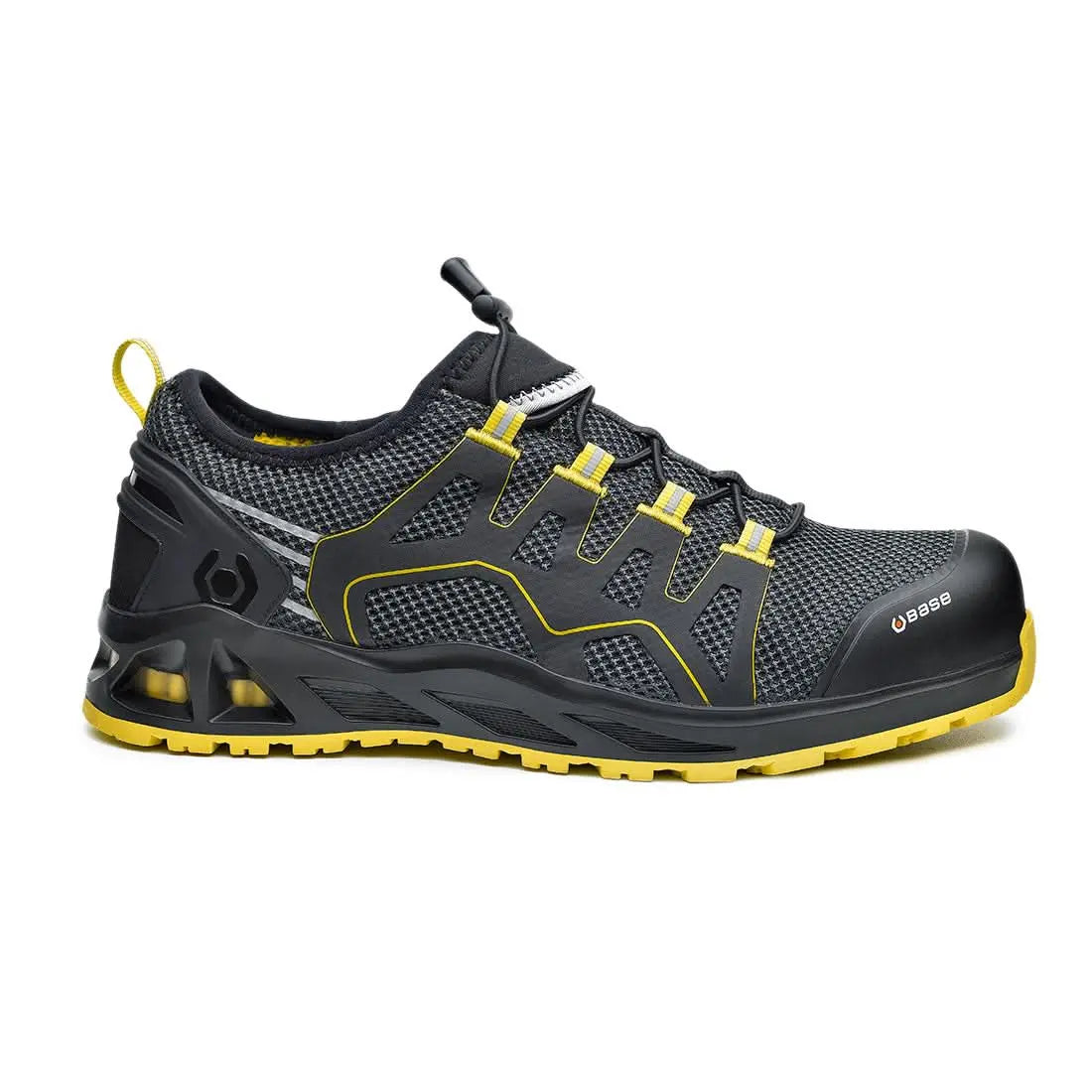 Portwest K BalanceK Walk S1P HRO SRC - Black Yellow - Customisable Footwear