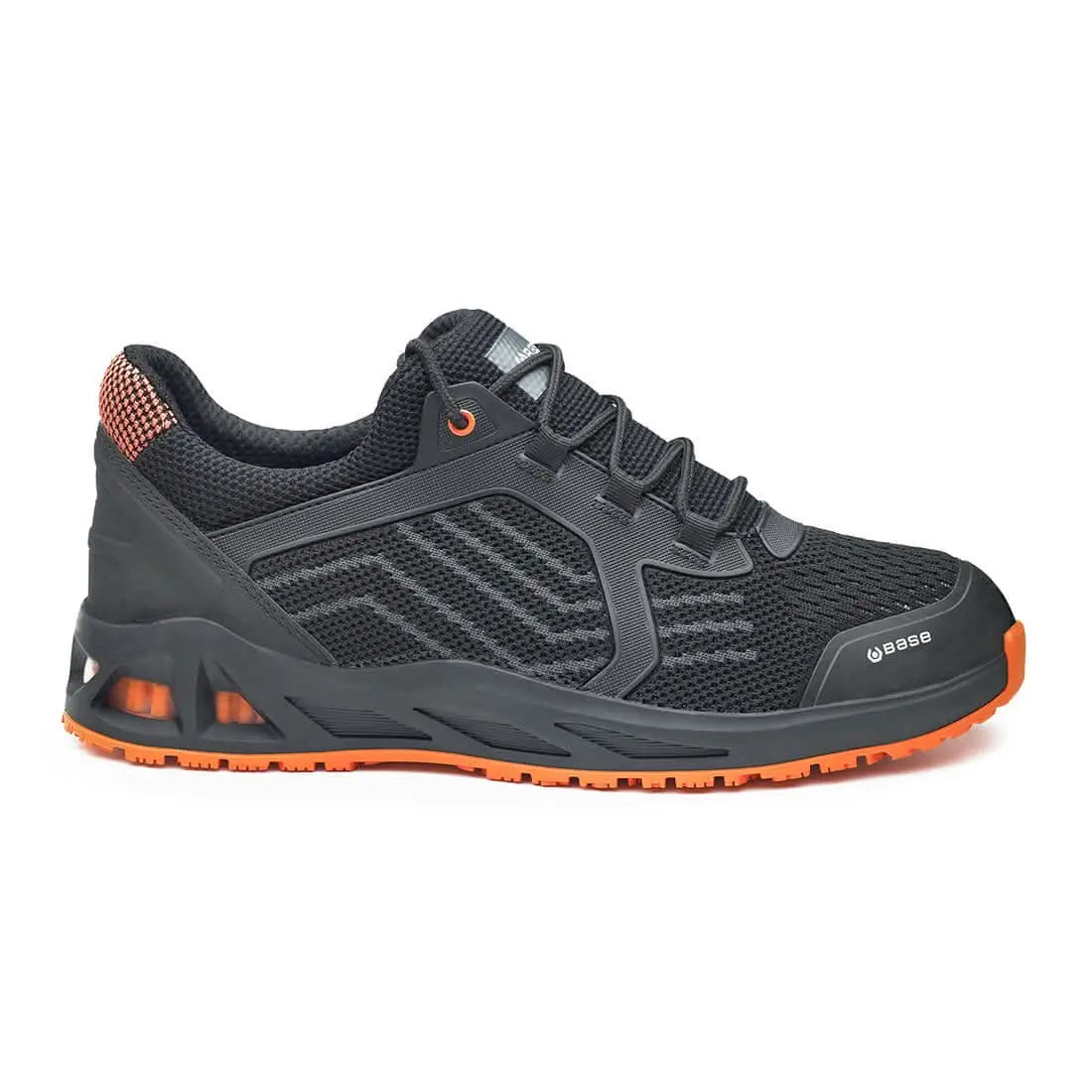 Portwest K Twist Shoe O1 FO SRC - Black Orange - Customisable Footwear