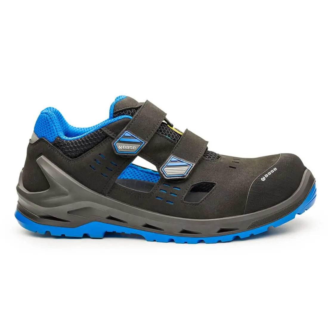 Portwest I Bit Sandal S1P ESD SRC - Black Blue - Customisable Footwear