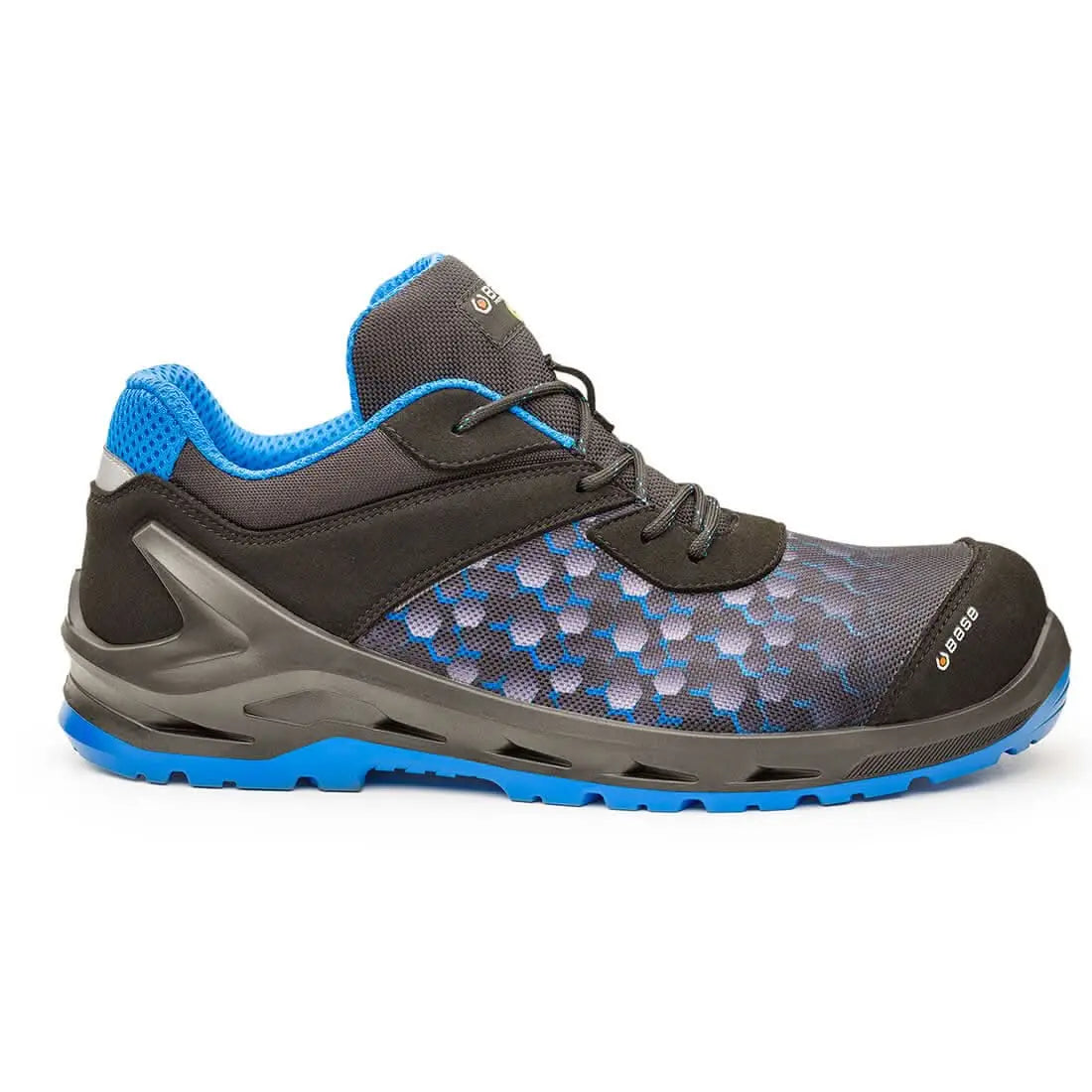 Portwest I Robox Blue Shoe S3 ESD SRC - Grey Cobalt - Customisable Footwear