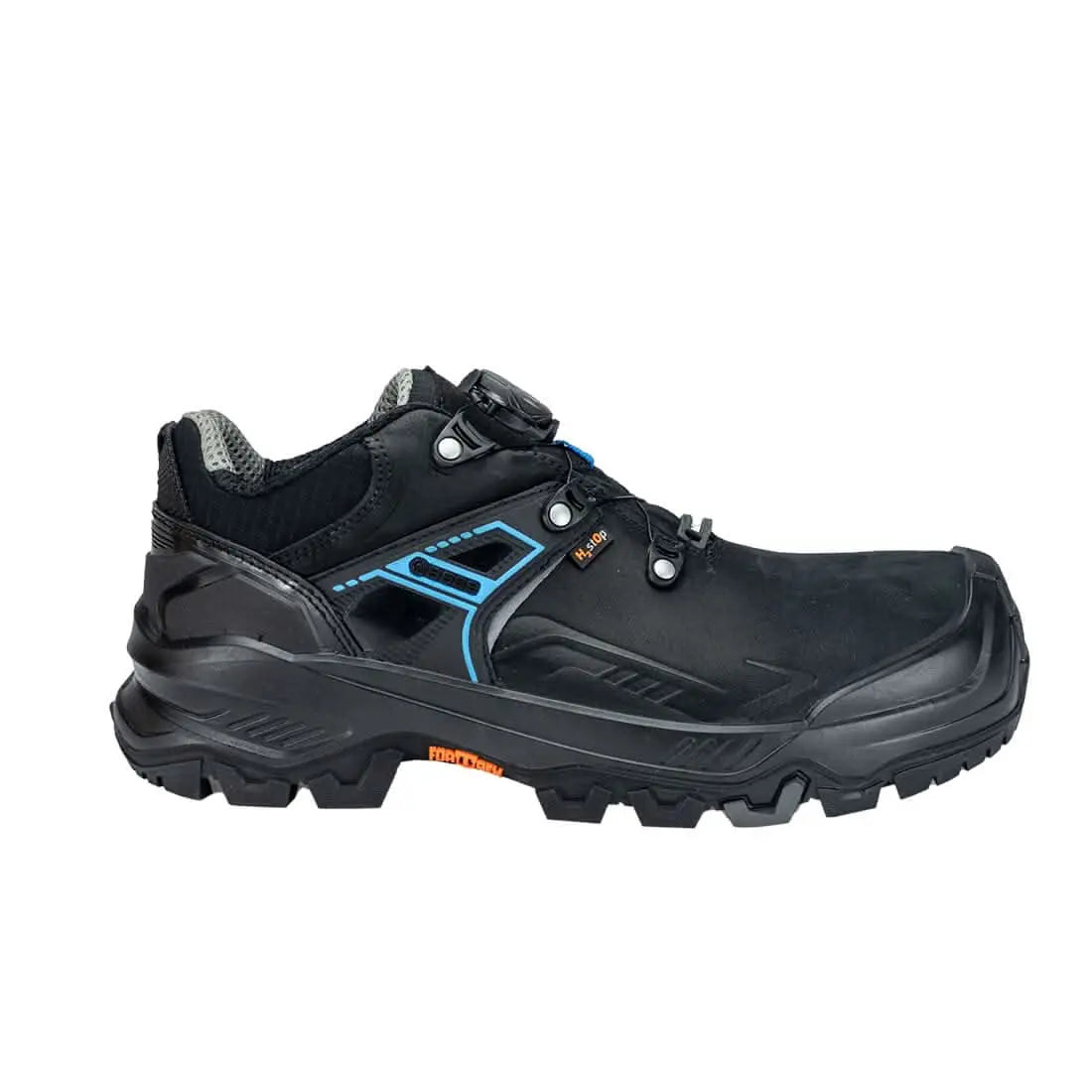 Portwest T Robust Low S7 HRO CI HI LG SC FO SR - Black Blue - Customisable Footwear