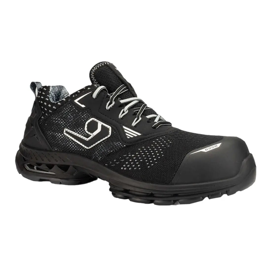 Portwest London S1PS ESD LG SC FO SR - Black Grey - Customisable Footwear