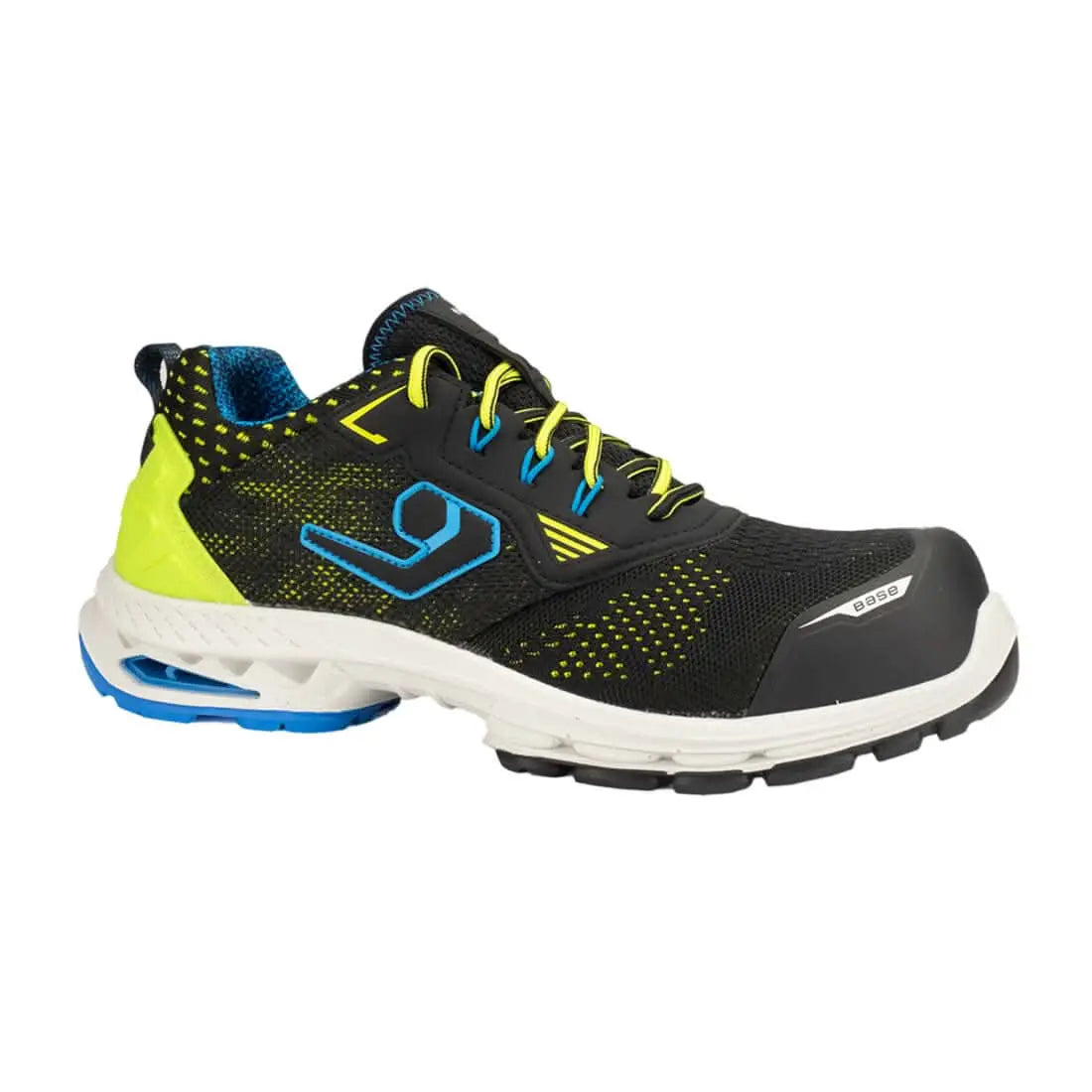 Portwest New York S1PS ESD LG SC FO SR - Black Green - Customisable Footwear