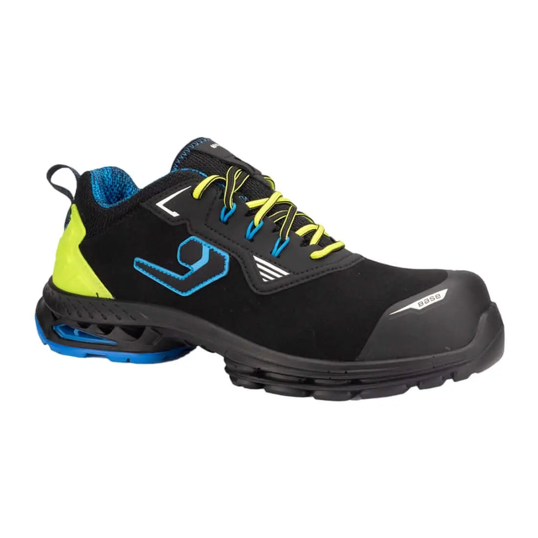 Portwest Athens S3S ESD SC LG FO SR - Black Green - Customisable Footwear