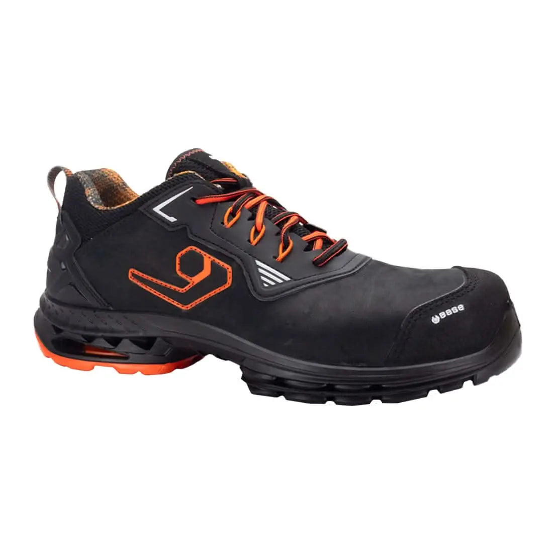 Portwest Amsterdam S3S ESD CI LG FO SR - Black Orange - Customisable Footwear