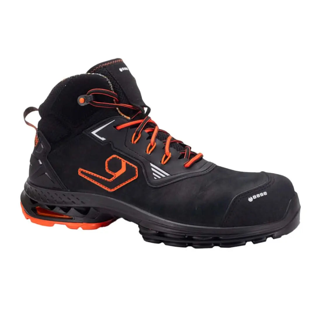 Portwest Dublin S3S ESD CI LG FO SR - Black Orange - Customisable Footwear