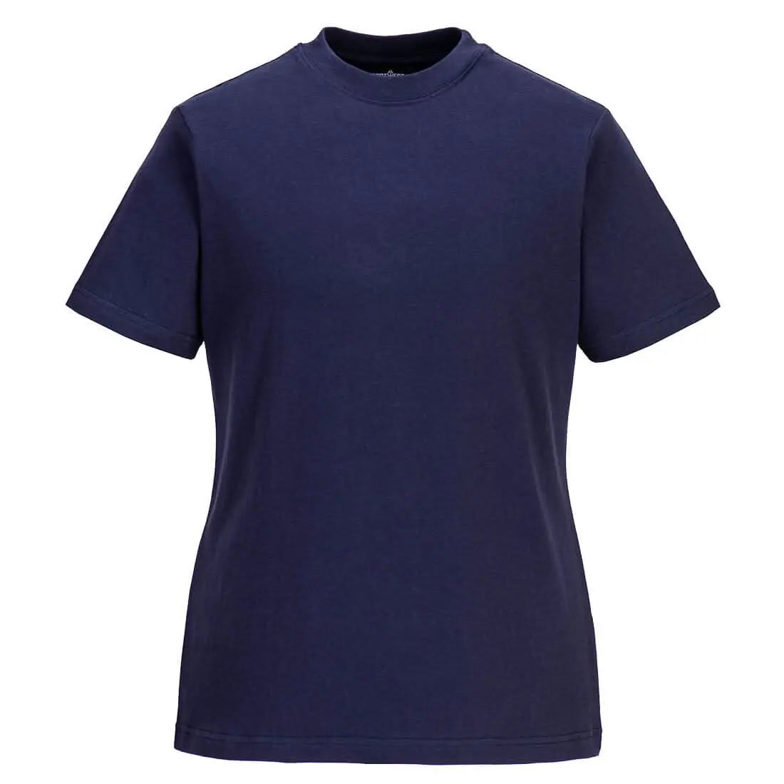 Portwest WomenS Cotton T Shirt SS B192 - Navy - Customisable T-Shirts
