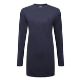 Portwest Womens Relaxed Fit T Shirt LS B194 - Navy - Customisable T-Shirts