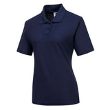 Portwest Naples WomenS Polo Shirt SS B209 - Navy - Customisable Polos