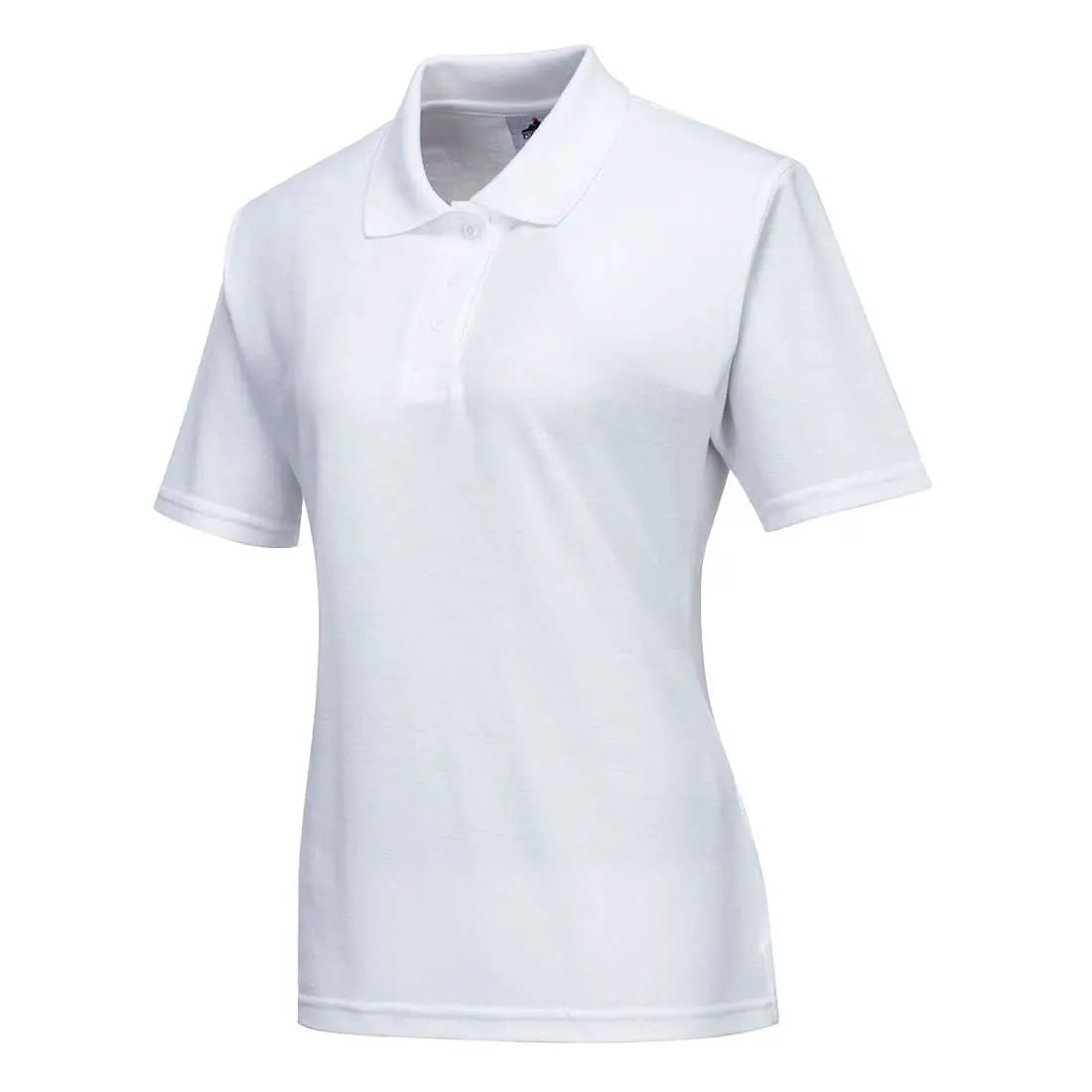 Portwest Naples WomenS Polo Shirt SS B209 - White - Customisable Polos