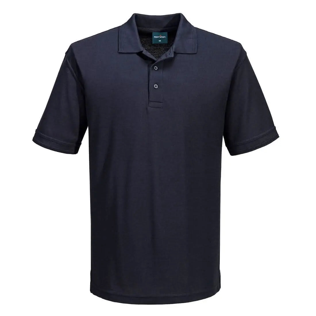 Portwest Naples Polo Shirt SS B210 - Dark Navy - Customisable Polos
