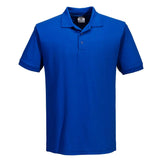 Portwest Naples Polo Shirt SS B210 - Royal Blue - Customisable Polos