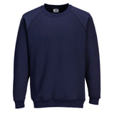 Portwest Roma Sweatshirt b300 - Navy - Customisable Sweatshirts