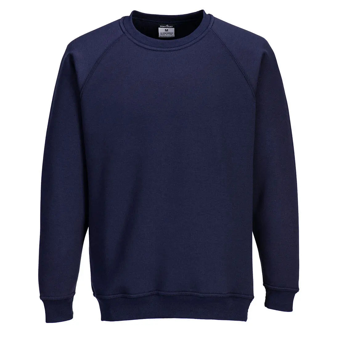 Portwest Roma Sweatshirt b300 - Navy - Customisable Sweatshirts