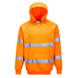Portwest Hi-vis Hoodie B304 - Orange - Customisable Hoodies