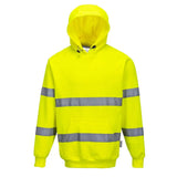 Portwest Hi-vis Hoodie B304 - Yellow - Customisable Hoodies