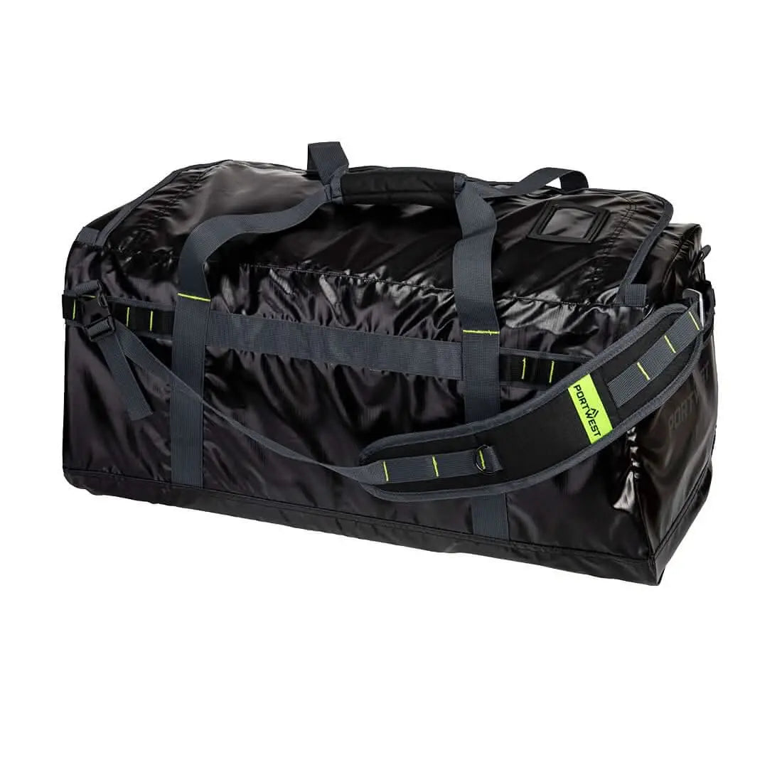 Portwest Pw3 70L Water Resistant Duffle Bag B950 - Black - Customisable PPE