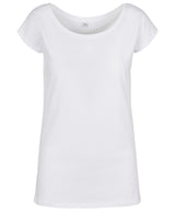 Women's wide neck tee