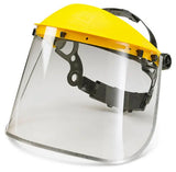 Beeswift Metal Edge Face Visor Bbmefv8 - Clear UNIVERSAL - Customisable Eye Protection