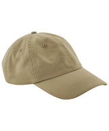 Low-profile 6-panel dad cap