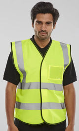 Beeswift Id Vest Hi Vis Bd108 - - Customisable Hi-Vis Vest