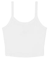 Women’s micro rib spaghetti strap tank