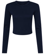 Women’s micro rib long sleeve baby t-shirt