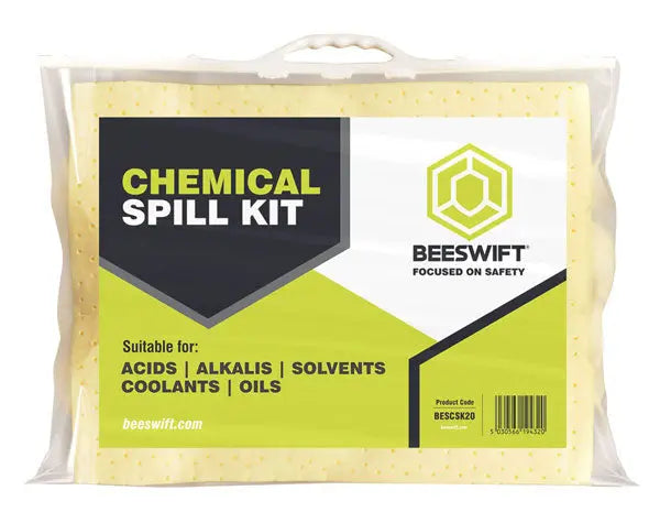 Beeswift Chemical Spill Kit L Bescsk20 - Clear 20L - Customisable Kits
