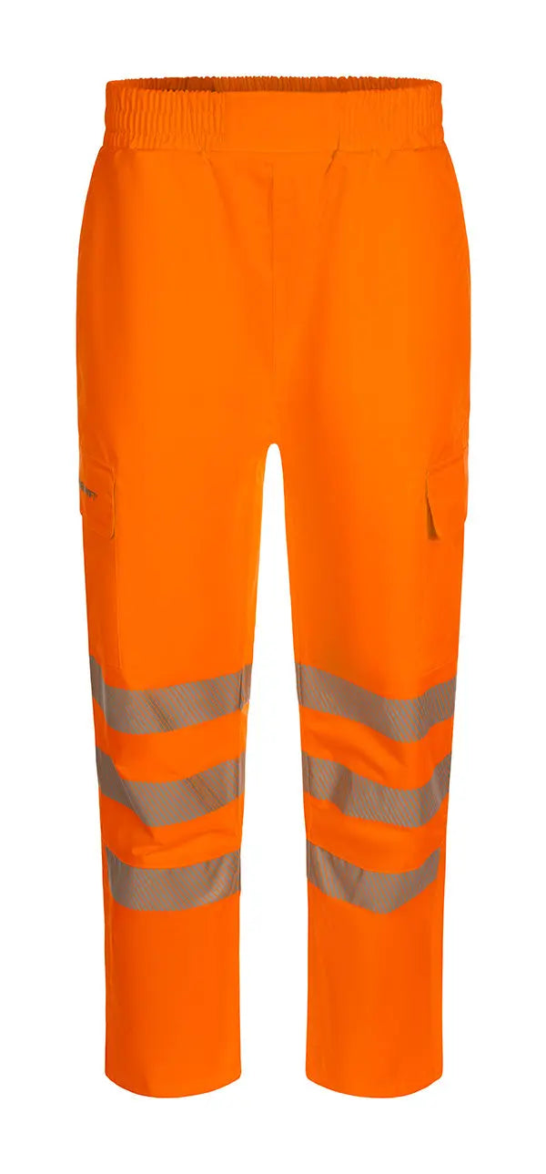 Beeswift Birkdale Hi Vis Waterproof Breathable Trousers Bit - - Customisable Trousers